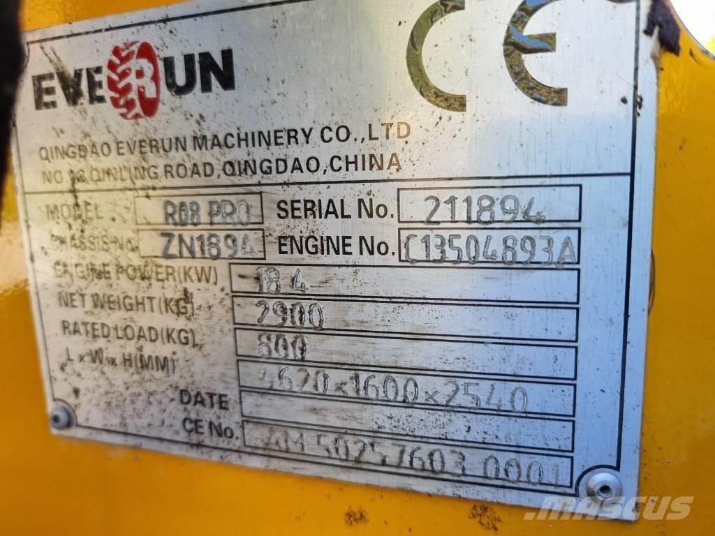 Everun R 08 Pro Utovarivači na točkove