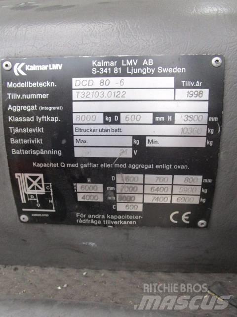 Kalmar DCD 80-6 Dizelski viljuškari