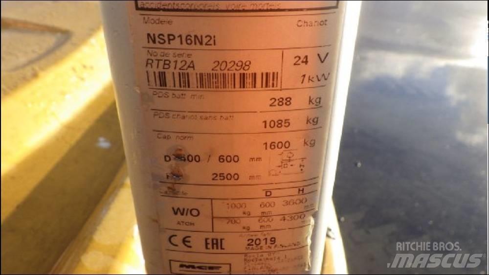 CAT NSP16N2 Nisko podizni električni viljuškar