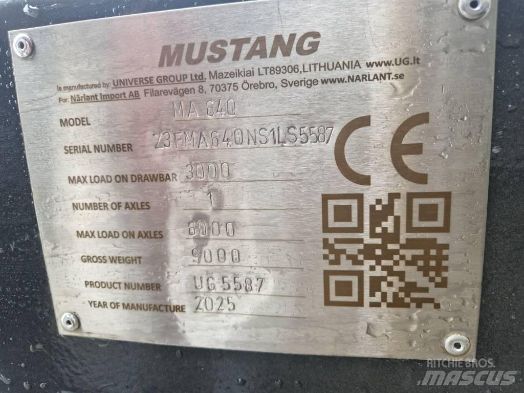 Mustang MA C-640 Ostale prikolice