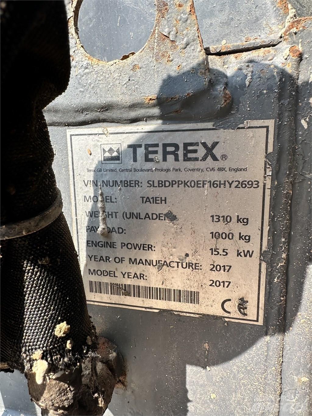 Terex TA 1 EH Damperi za gradilište