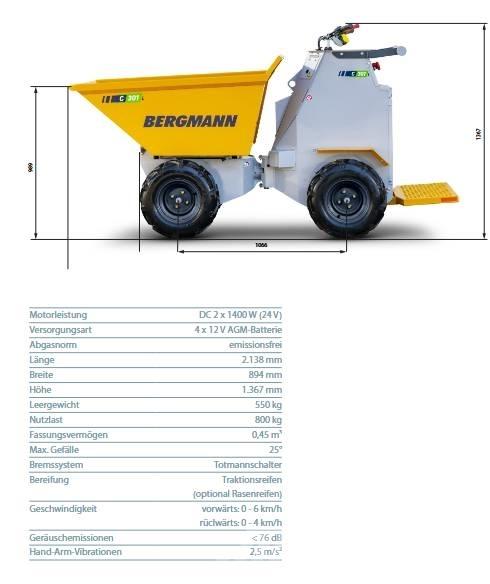 Bergmann C 301L Damperi za gradilište