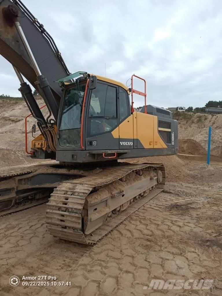 Volvo EC 480 E L Bageri guseničari