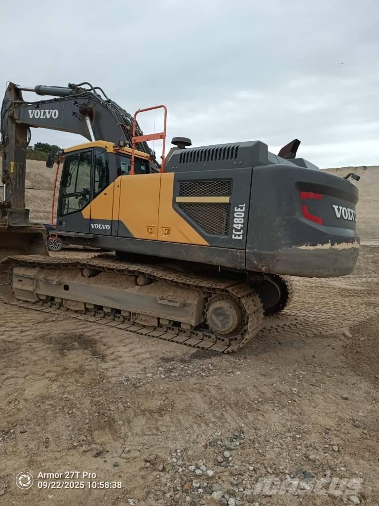 Volvo EC 480 E L Bageri guseničari