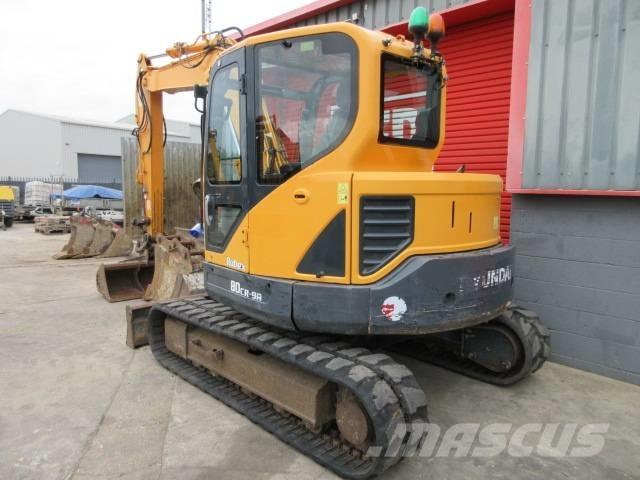 Hyundai R 80 CR-9A Midi bageri 7t – 12t