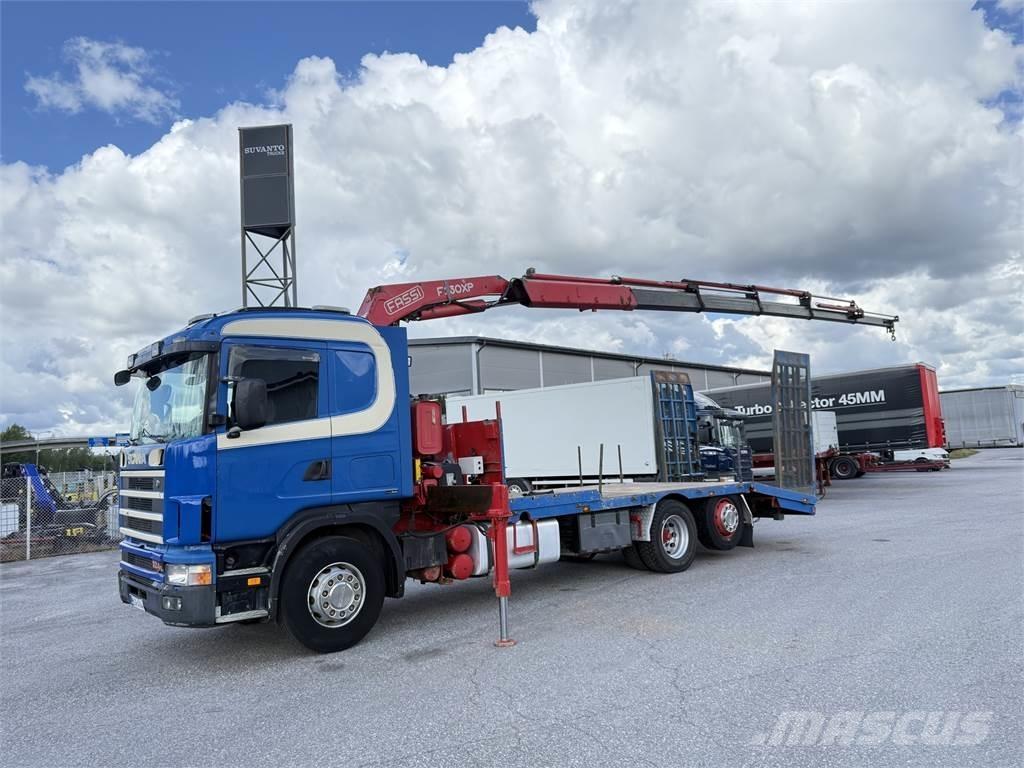 Scania R124 6X2 Kamioni sa kranom