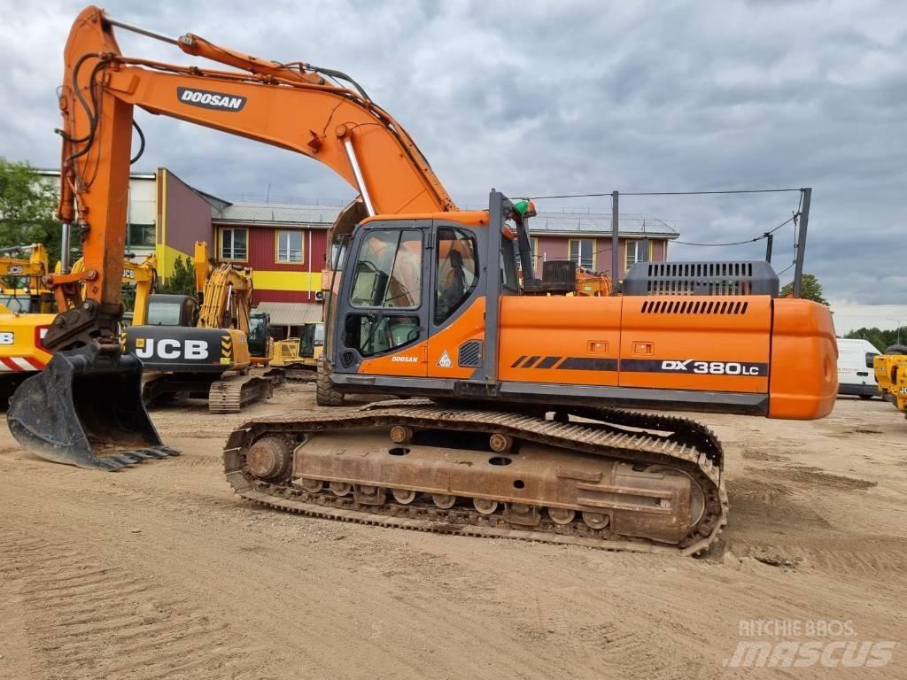 Doosan DX 380 LC Bageri guseničari