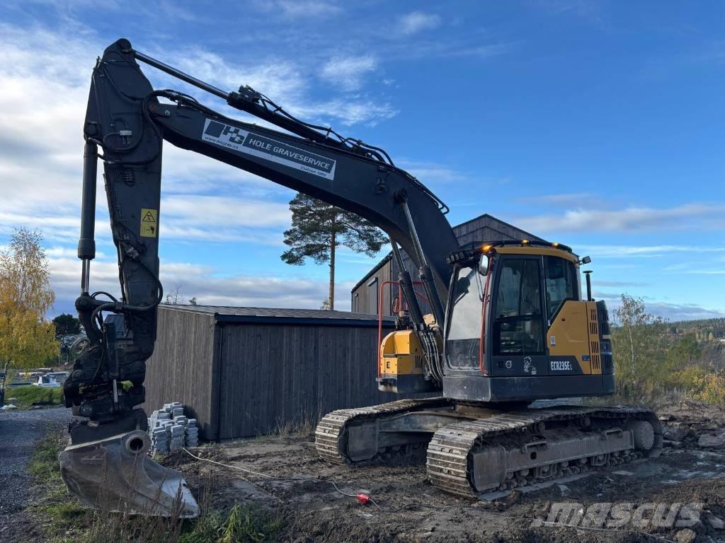 Volvo ECR 235 EL Bageri guseničari