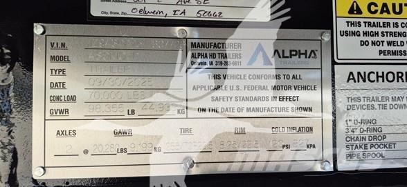  ALPHA HD A80MG Poluprikolice labudice