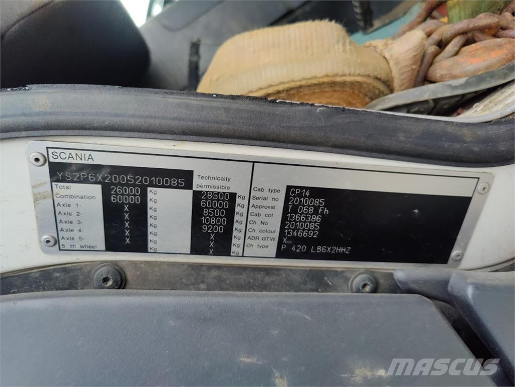 Scania P420 6x2 Kiperi kamioni