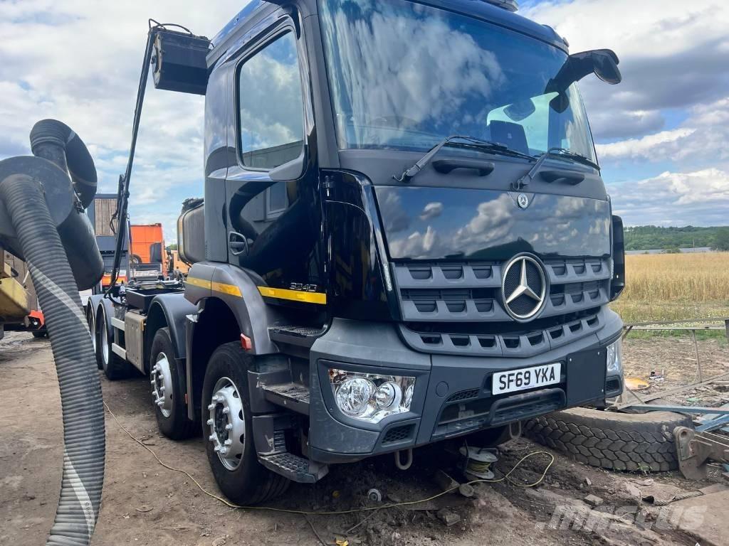 Mercedes-Benz 3240 Rol kiper kamioni sa kukom za podizanje tereta