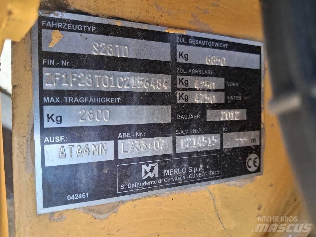 Merlo P 28.8 Teleskopski viljuškari