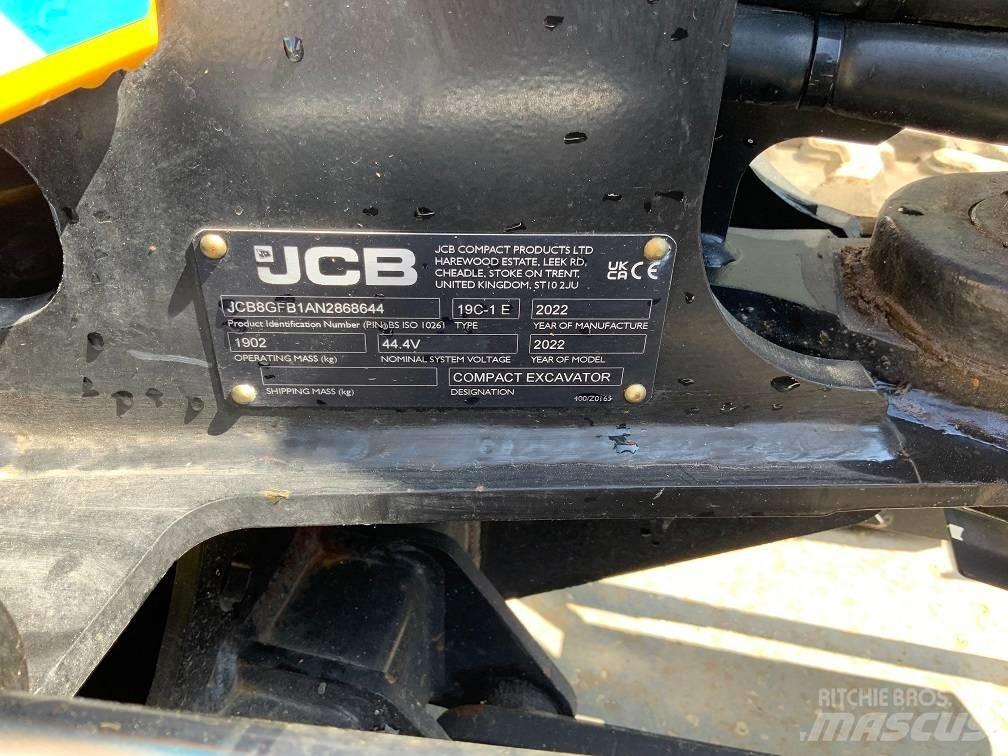 JCB 19c-1 E Mini bageri < 7t
