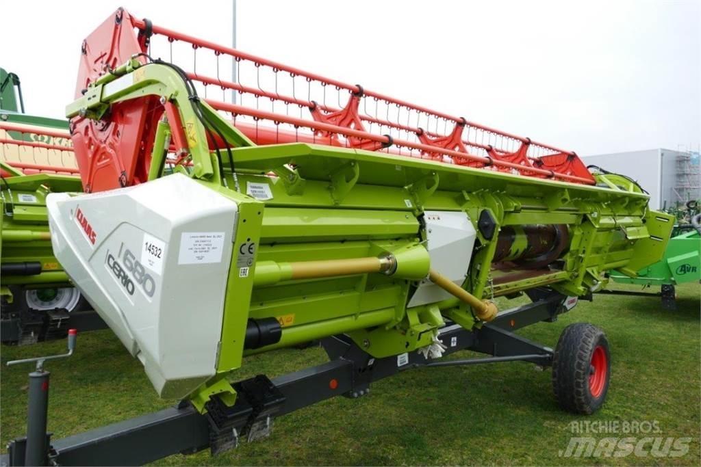 CLAAS Cerio 680 Glave za kombajne