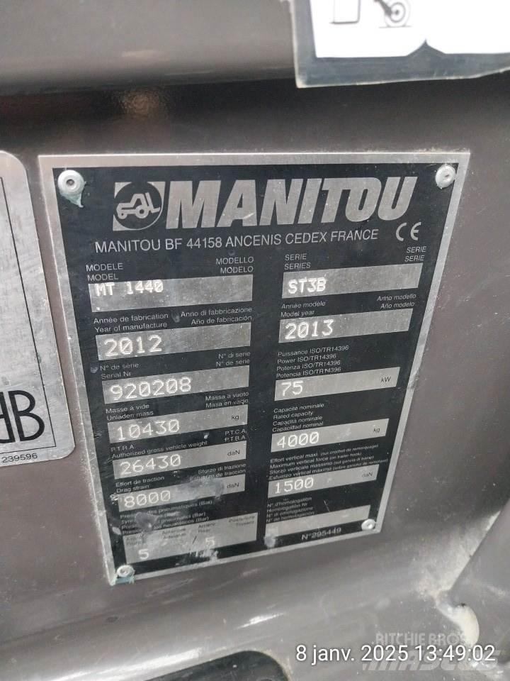 Manitou MT1440 Teleskopski viljuškari