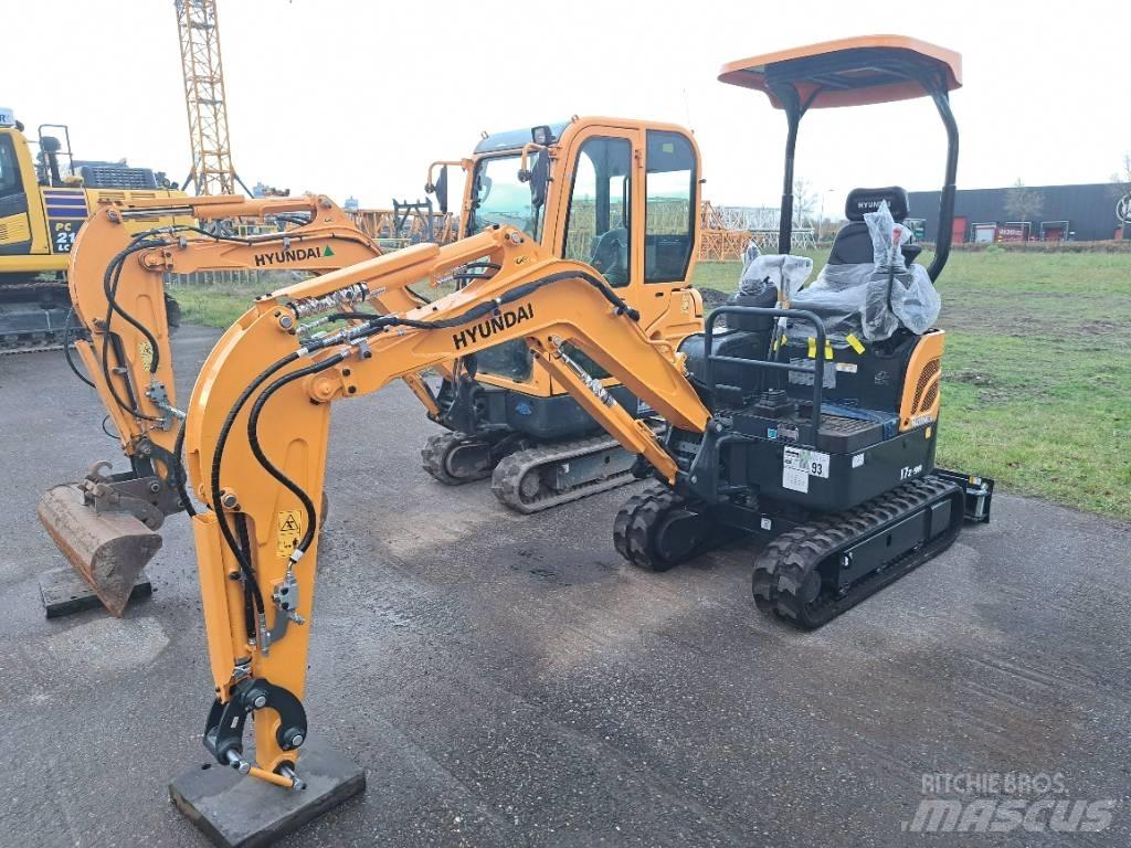 Hyundai R17Z-9AK Mini bageri < 7t
