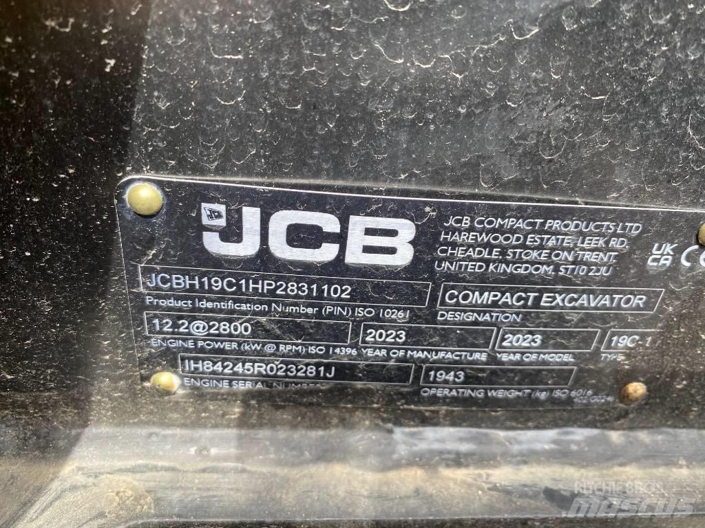 JCB 19 C-1 Mini bageri < 7t