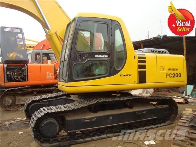 Komatsu PC 200 Bageri guseničari