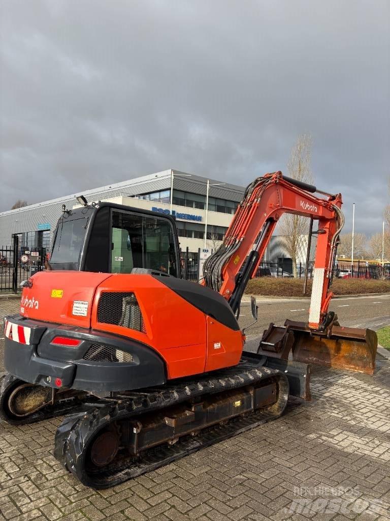 Kubota KX080-4a Midi bageri 7t – 12t