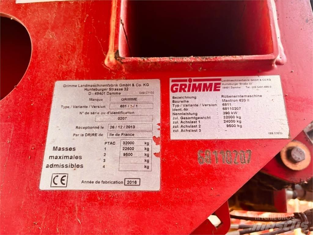 Grimme MAXTRON 620 Kombajni za cveklu