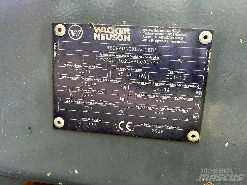 Neuson ET145 Bageri guseničari