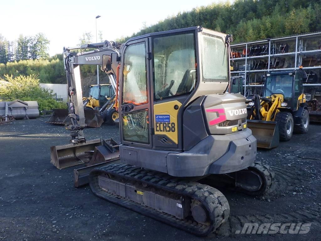 Volvo ECR 58 F Mini bageri < 7t