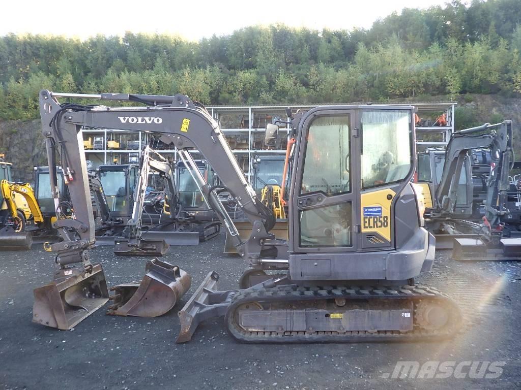 Volvo ECR 58 F Mini bageri < 7t