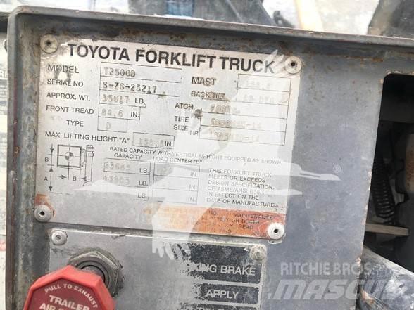 Toyota T2500D Dizelski viljuškari