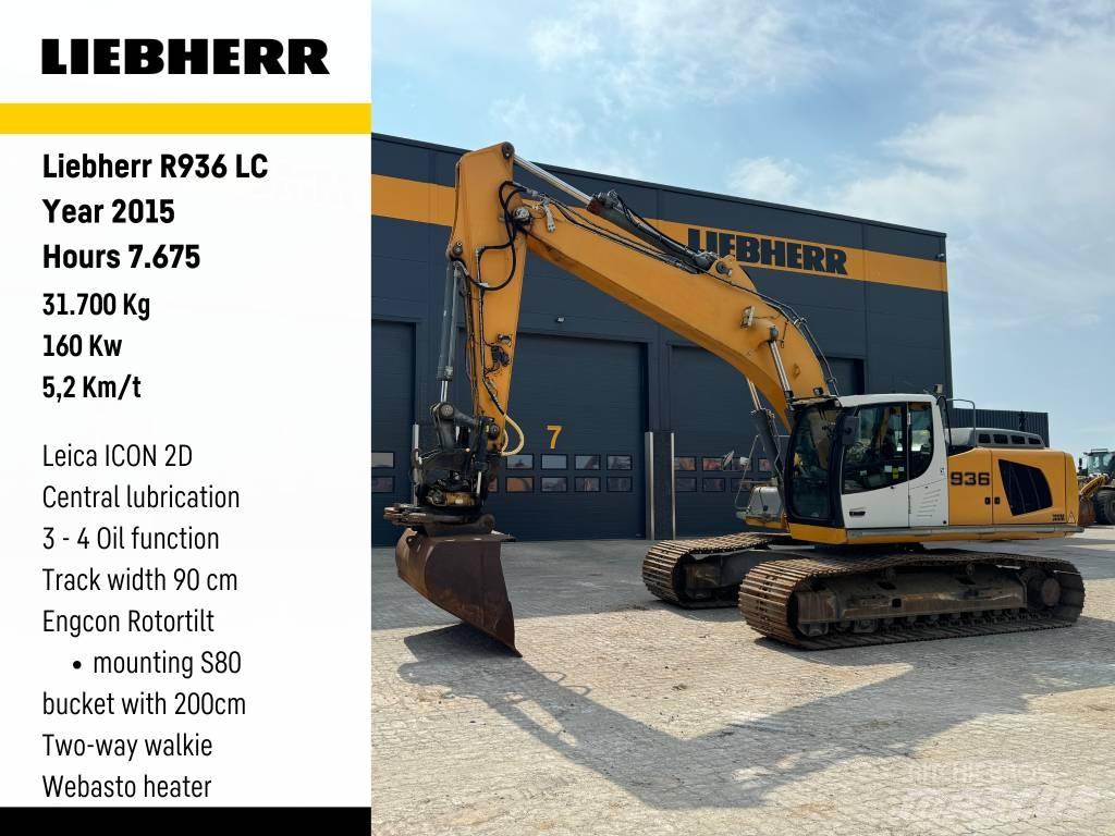 Liebherr R936 LC Bageri guseničari