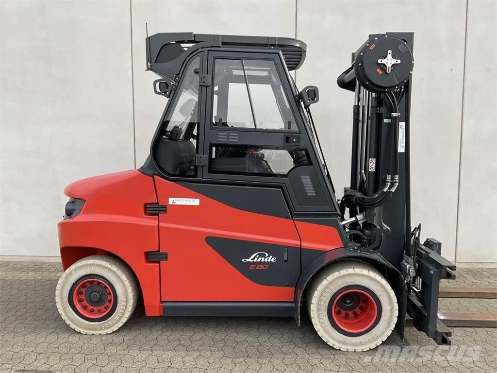 Linde E80-01/900 Električni viljuškari