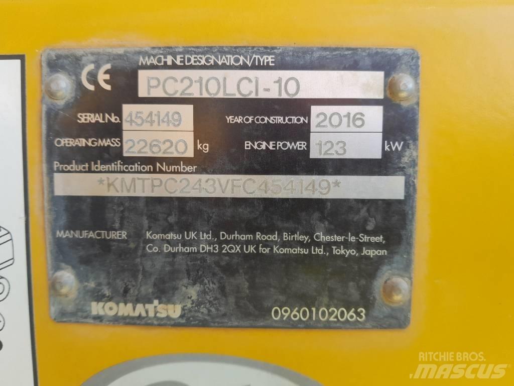 Komatsu PC210LCi-10 Bageri guseničari