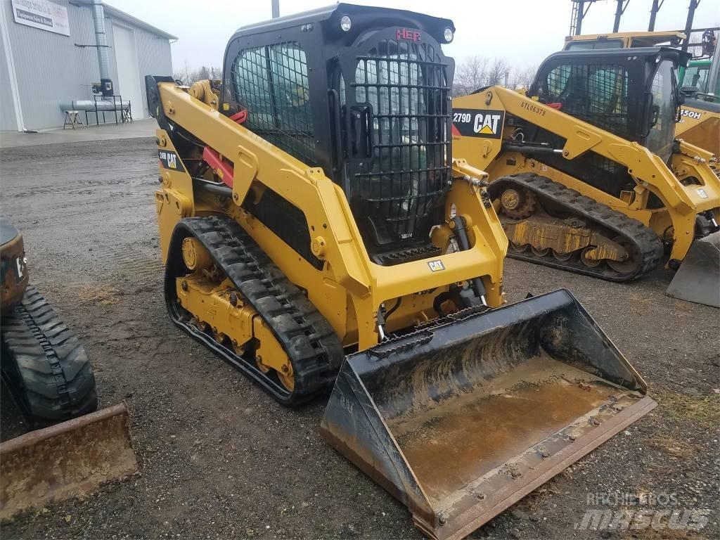 CAT 249D Skid steer mini utovarivači