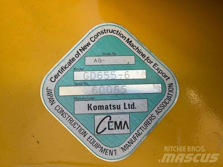 Komatsu GD 655-6 Grejderi