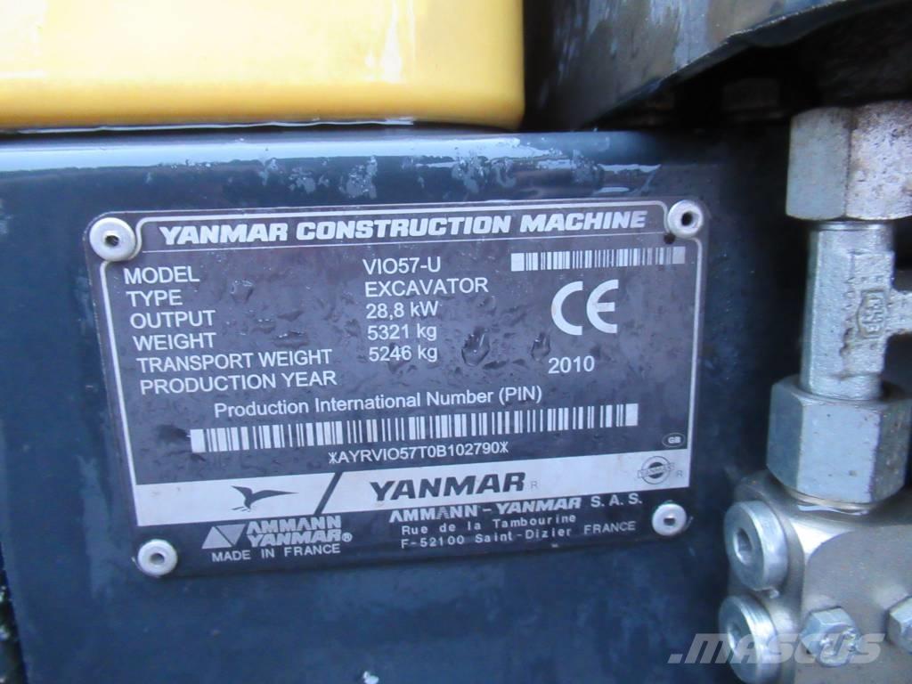 Yanmar Vio 57-U Mini bageri < 7t