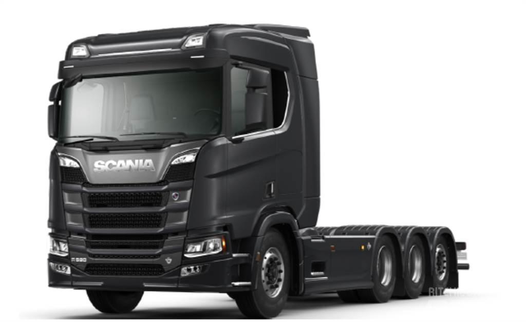 Scania R590 8x4 Rol kiper kamioni sa kukom za podizanje tereta