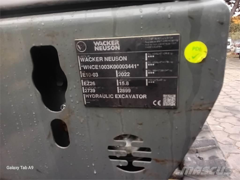 Wacker Neuson EZ26 Bageri guseničari