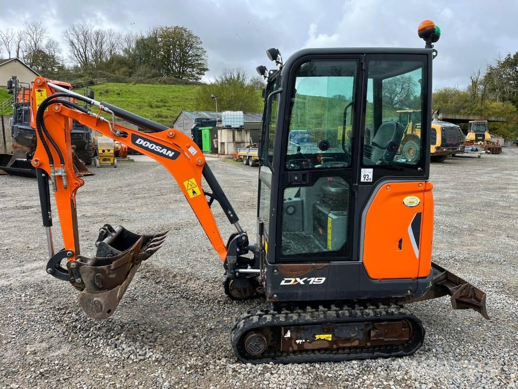Doosan DX 19 Mini bageri < 7t