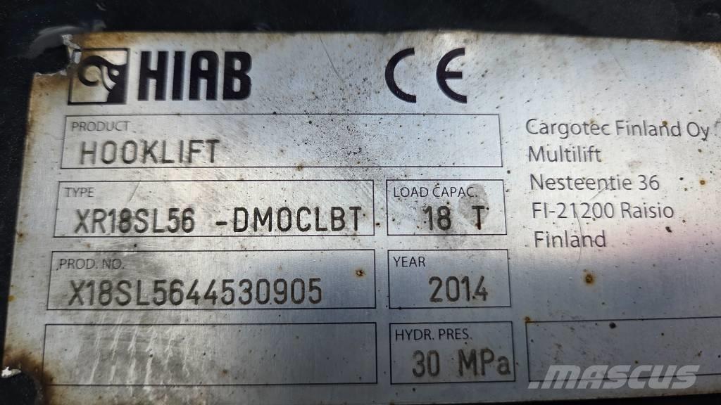 Volvo FM460 6X2*4 Rol kiper kamioni sa kukom za podizanje tereta