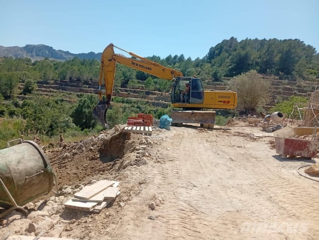 New Holland MH 6.6 Bageri točkaši