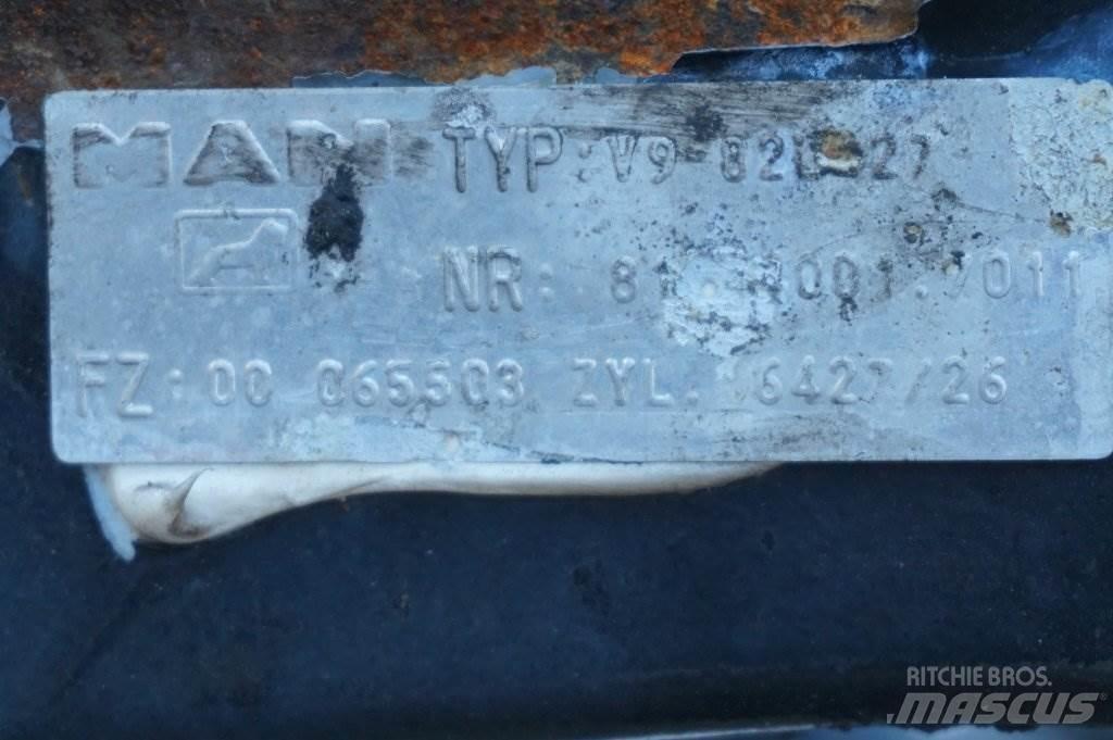 MAN V9-82L-27 Osovine