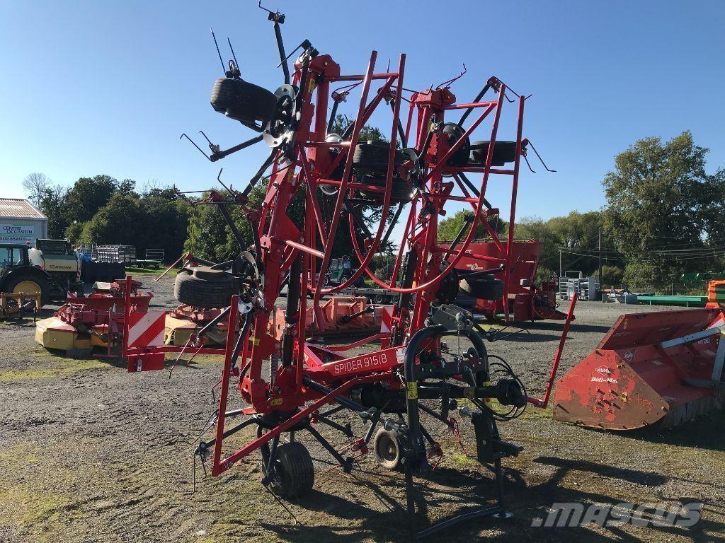 SIP SPIDER 915 / 8 Okretači i sakupljači sena