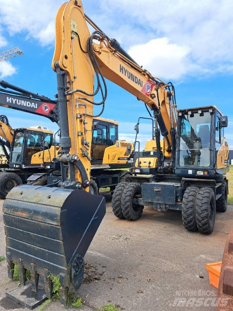 Hyundai HW140 Bageri točkaši