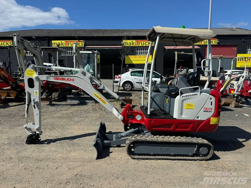 Takeuchi TB 216 Mini bageri < 7t