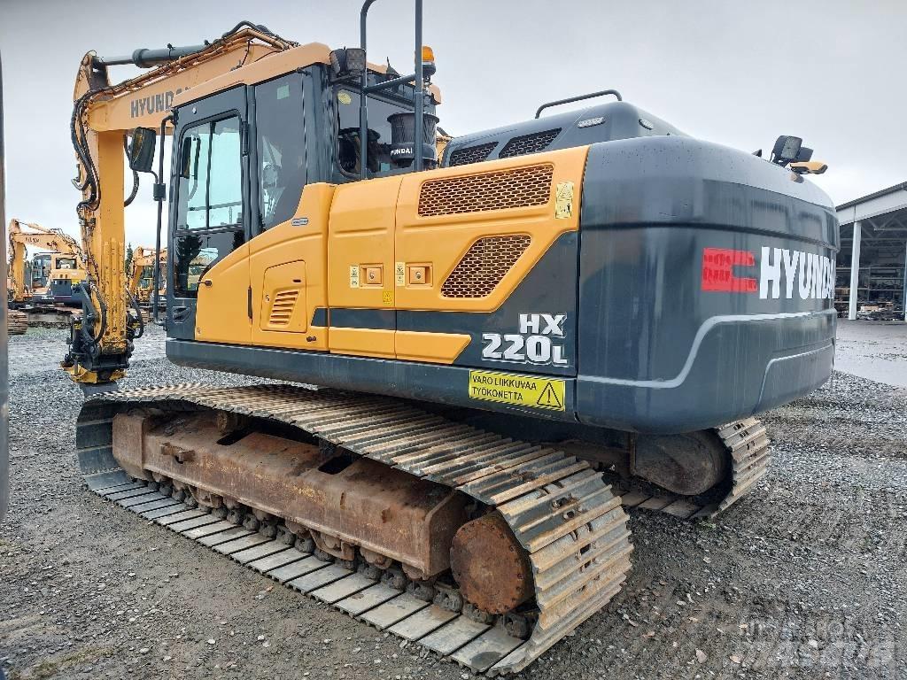 Hyundai HX 220 L Bageri guseničari