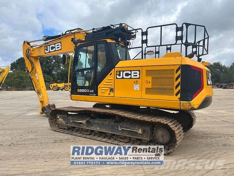 JCB JS 220 LC Bageri guseničari