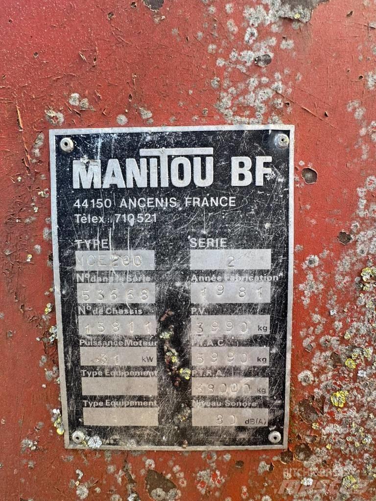 Manitou MCE 20 C Dizelski viljuškari
