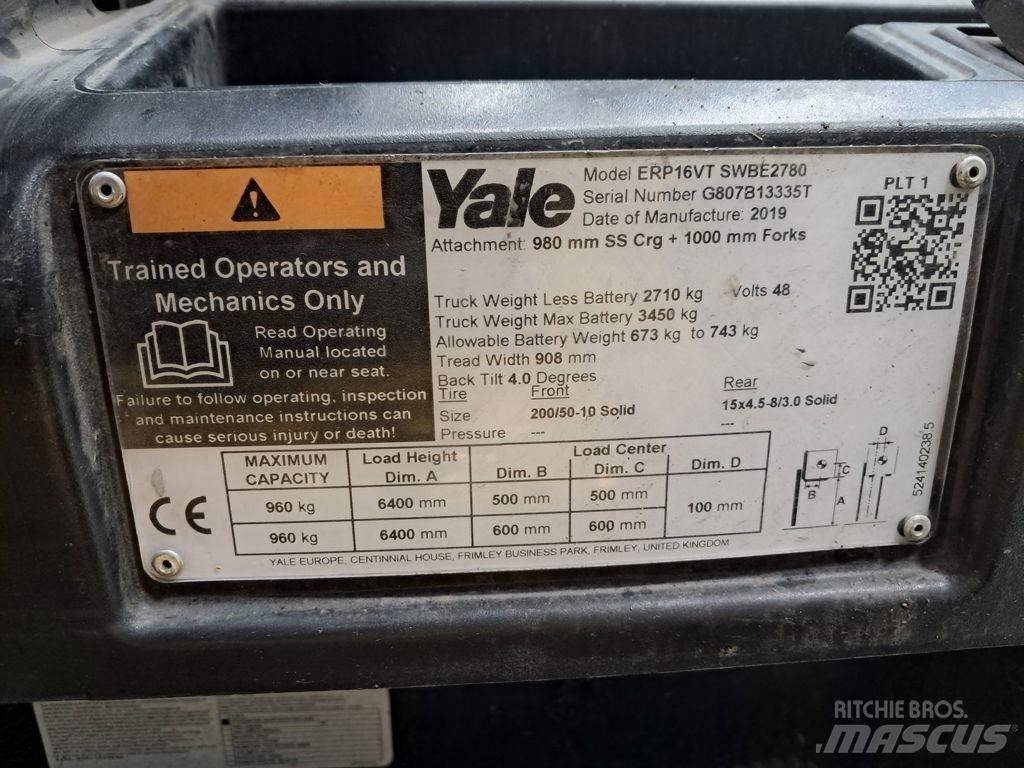 Yale ERP16VT Električni viljuškari