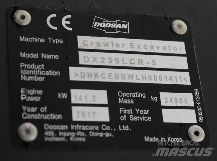 Doosan DX235LCR-5 Bageri guseničari