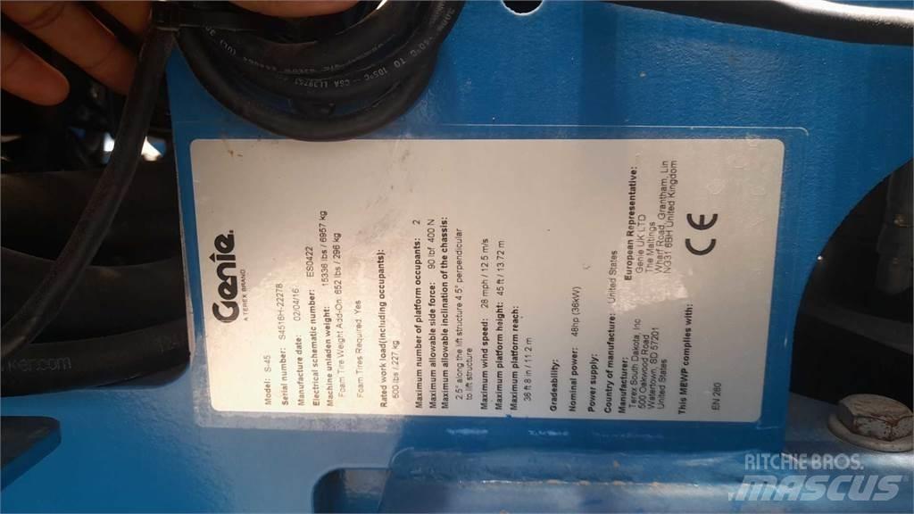 Genie S45 Teleskopske podizne platforme