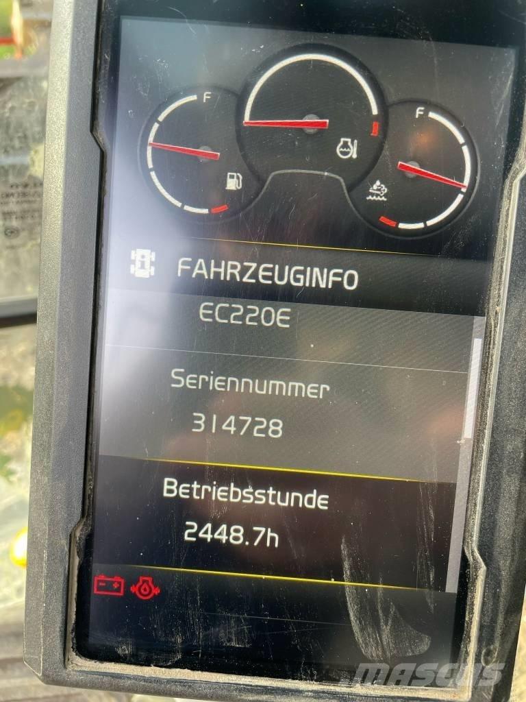 Volvo EC 220 E Bageri guseničari